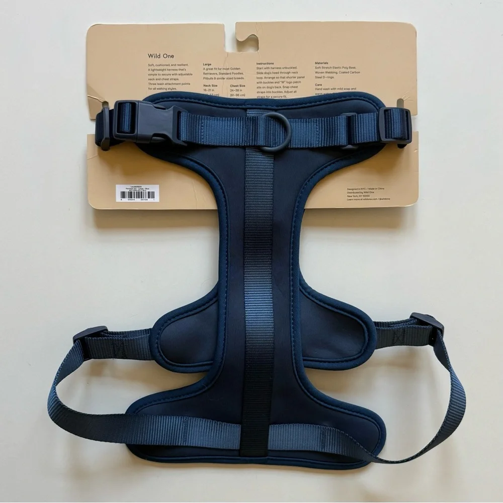 Wild One Dog Harness 3.0 - Large - Blue